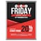 M&T Displays Opti Frame 22 in. X 28 in. Poster Size, 1 in. Silver Color Profile, Safety Corner, Single Packed UCP255N022X7000 - alternate 2